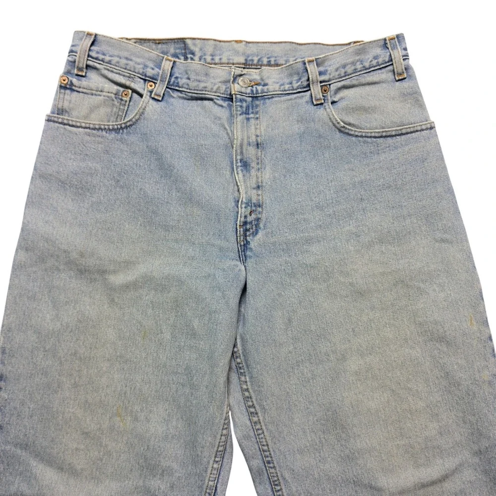 90s Skateboarding Loose Fit Tapered Leg Jeans Mens 36x36 Light Wash Levis 560